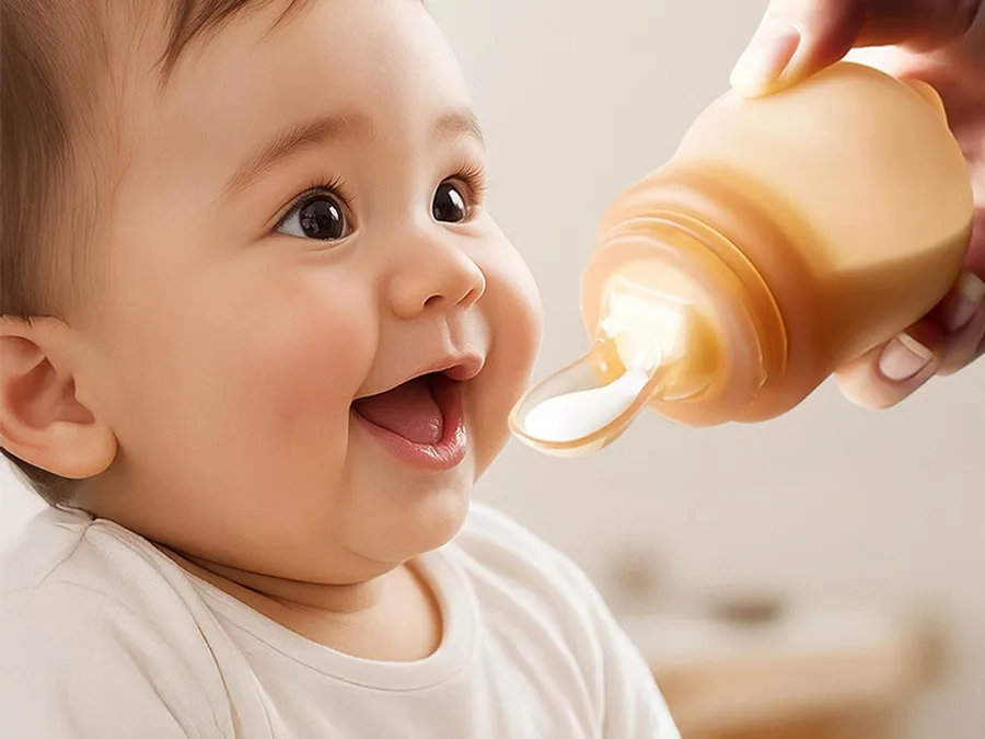 Squeeze Feeding Spoon