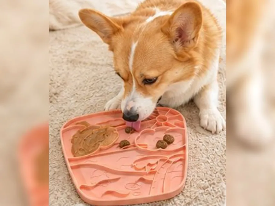 Dog Lick Mat with Suction Base
